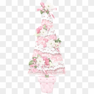 Christmastree 2 Maryfran - Pink Christmas Clipart, HD Png Download