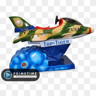 Fighter Jet Kiddie Ride - Twinjet, HD Png Download