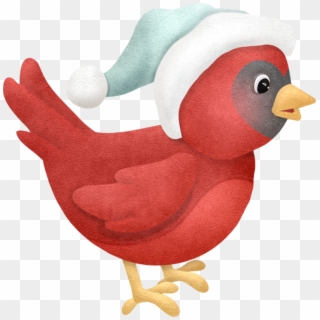 Фотки Christmas Bird, Christmas Lights, Winter Clipart, - Rooster, HD Png Download