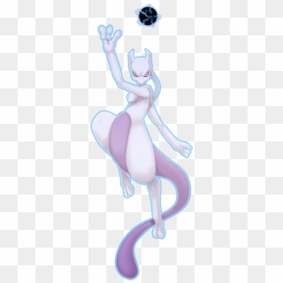 #150 Mewtwo - Cartoon, HD Png Download