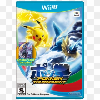 Nintendo Store - Pokken Tournament Wii U Cover, HD Png Download