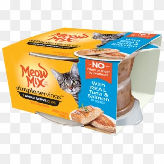 Meow Mix Single Servings, HD Png Download
