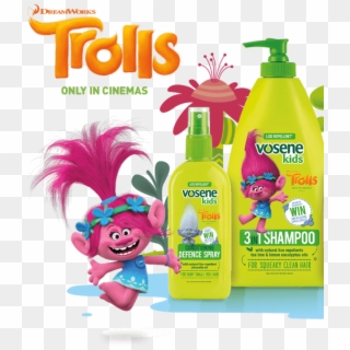 You Might Be Wondering What Trolls, Vosene Kids Shampoo - Poppy Troll, HD Png Download
