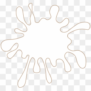 Small - White Splat, HD Png Download