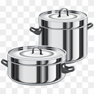 Cooking Pots Png Clipart - Material Of Kitchen Utensils, Transparent Png