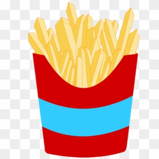 French Fries Clipart Chips - French Fries Clipart Transparent, HD Png Download