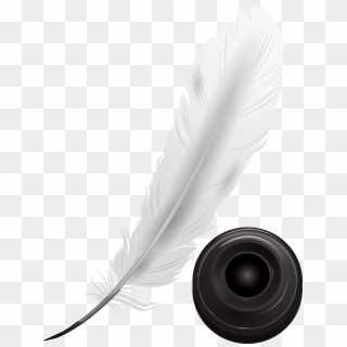 Quill And Ink Pot Png Clip Art Image, Transparent Png