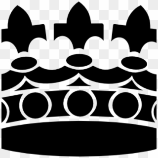 Crown Clip Art Free Black At Clker Vector Online Chicken - King Crown Hd Png Clipart, Transparent Png