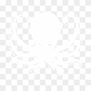 Png Transparent Free Images - White Octopus Png, Png Download