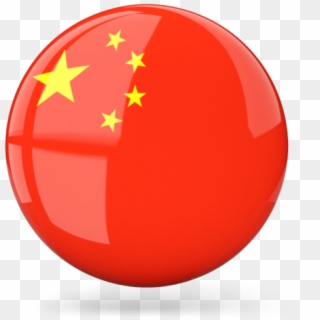 Icon China Flag - China Flag Round Icon, HD Png Download