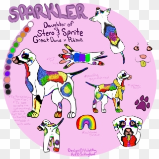 Sparkler Is Crazy And Hyper - Cartoon, HD Png Download