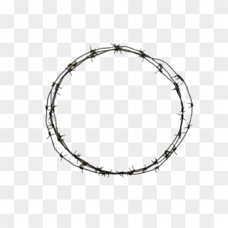 Barb Wire Circle Clip Art, HD Png Download