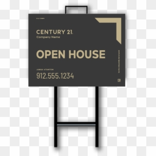 Century 21 Signs Century 21 Fold-over Directional Signs - Century 21 Yard Signs, HD Png Download