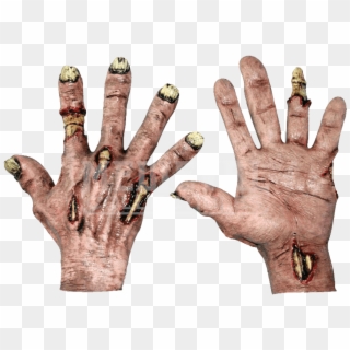 Zombie Flesh Hands - Realistic Zombie Hand, HD Png Download