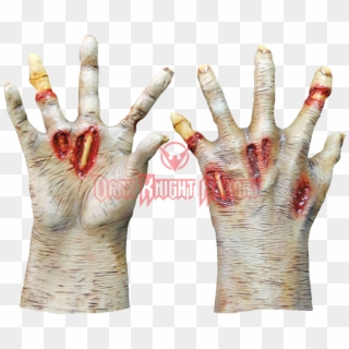 Light Zombie Hands - Hand, HD Png Download