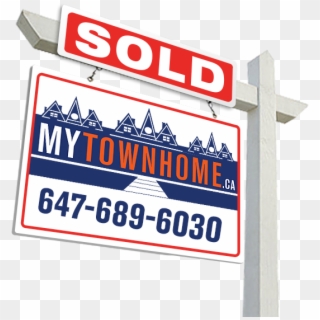 Townhome Prices In The Gta - Sign, HD Png Download