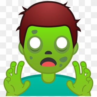 Download Svg Download Png - Zombie Emoji, Transparent Png