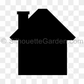 House Silhouette - House, HD Png Download