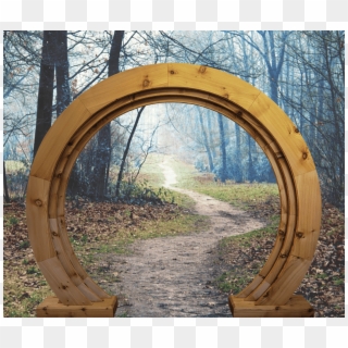 Visit The Post For More - Diy Circular Wedding Arch, HD Png Download
