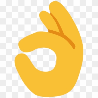 6 - Ok Hand Emoji Png, Transparent Png