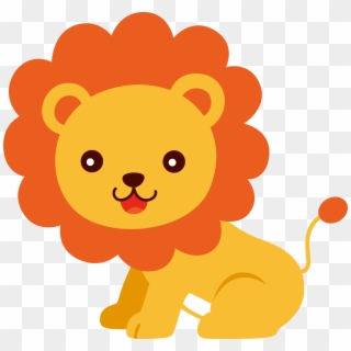 Jpg Transparent Baby Lion Free Download Clip Art Carwad - Animales De La Selva Animados, HD Png Download