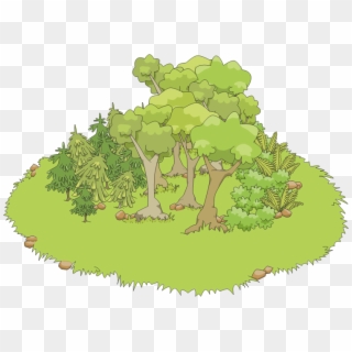 Picture Transparent Library Free Forest Cliparts Download - Clump Clipart, HD Png Download