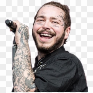Postmalone Sticker Chris Png Post Malone Sticker - Cute Post Malone Smiling, Transparent Png