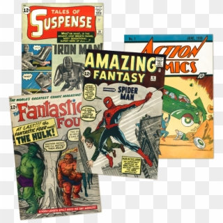Comic Book Png - Amazing Fantasy 15, Transparent Png