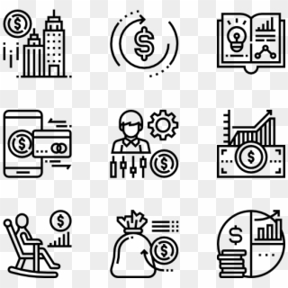 Saving And Investment - Work Icons, HD Png Download
