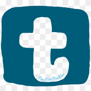 Tumblr Logo Transparent Background Wwwpixsharkcom - Cross, HD Png Download