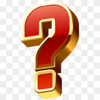 Golden Question Mark - Graphic Design, HD Png Download