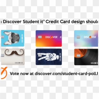 Discover Student Credit Cards - Discover It Student Card Design, HD Png Download