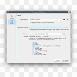Save Location - Plasma Transparency Folder View, HD Png Download