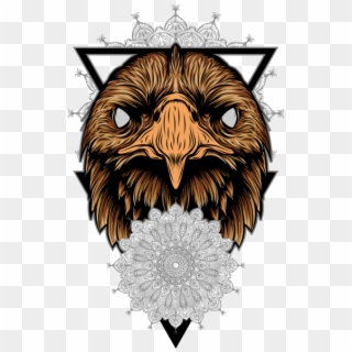 And Mandala Tshirt Design Png Vector Eagle Face Vector Free Download Transparent Png 640x640 Pngfind