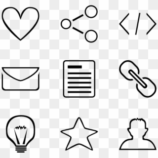 Minimal Outline Icons - Minimal Icon Png, Transparent Png