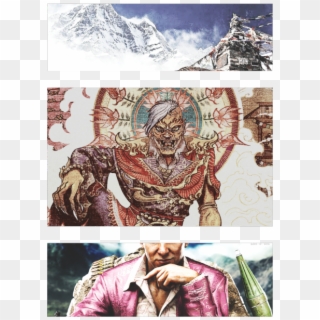 Pagan Min Kyrat Far Cry 4 Just A Simple Edit Myposts - Prayer Flags And The Himalayan Mountain, Annapurna, HD Png Download