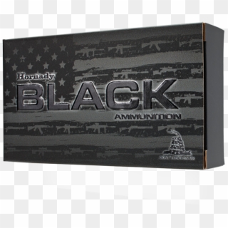 Hornady Black® - Black Ammo, HD Png Download
