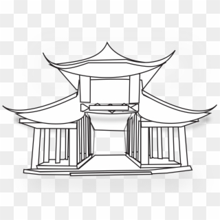 China Clipart Shrine Chinese, HD Png Download