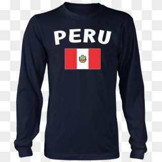 Peru T-shirt Peruvian National Flag Tee Soccer Men, HD Png Download