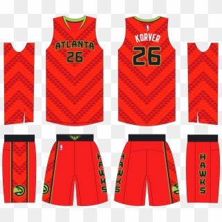 Atlanta Hawks Jersey Red , Png Download - Atlanta Hawks Jersey Red, Transparent Png