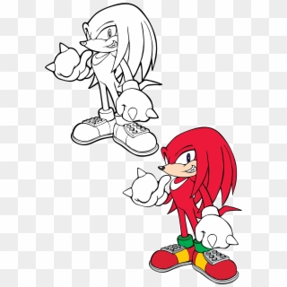 K M2 Converted - Knuckles The Echidna, HD Png Download