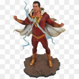 Shazam Dc Gallery 9” Pvc Diorama Statue - Shazam Movie Toys, HD Png Download