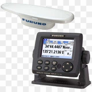 Gnss-powered High Accuracy Compass - Furuno Satellite Compass Sc 70, HD Png Download