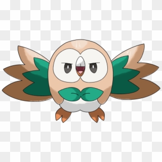 Rowlet Png Cartoon Image Transparent Background - Rowlet Png, Png Download