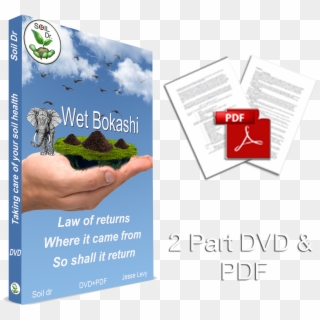 Wet Bokashi - Pdf Icon, HD Png Download