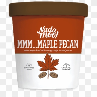 Nada Moo Maple Pecan Ice Cream - Maple Leaf, HD Png Download