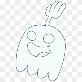 High Five Png - Ghost From Regular Show, Transparent Png
