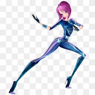 World Of Winx Tecna In Spy Outfit Png Picture - Cartoon, Transparent Png