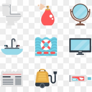 Hotel Icon Set, HD Png Download