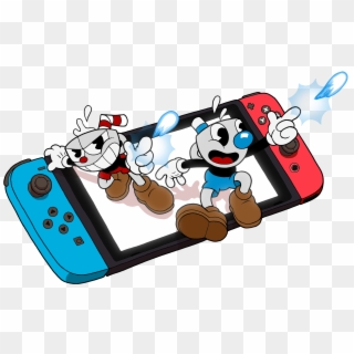 A Cuphead Mugman Switch Transparent, HD Png Download